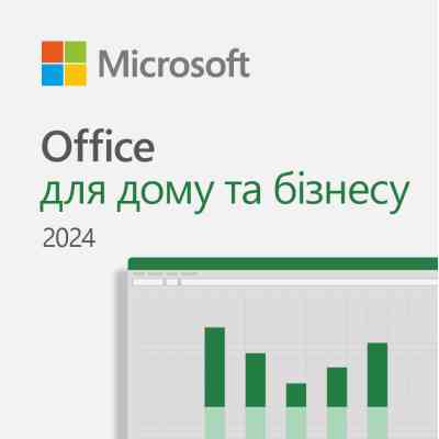 Офисное приложение Microsoft Office Home and Business 2024 All Lng Retail Online Only ESD (EP2-06605) Винница
