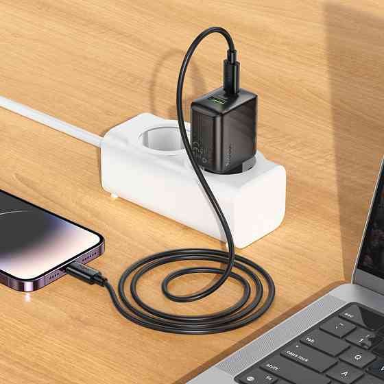 Зарядное устройство HOCO CS25A Rico 20W Black Киев