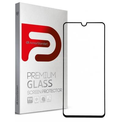 Стекло защитное Armorstandart Full Glue Samsung A42 (A425) Black (ARM58347) Винница - изображение 1