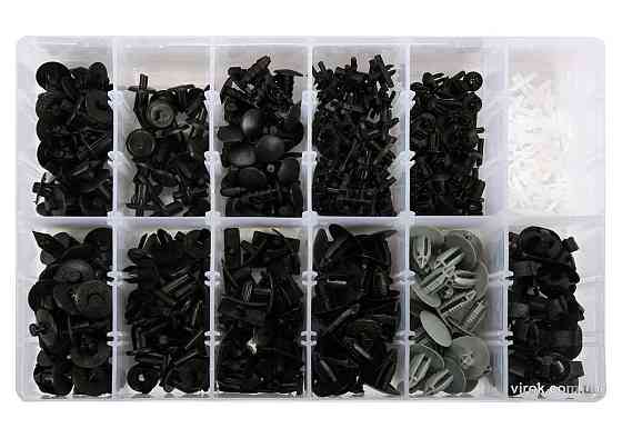 Шпинки для автосалоної обшивки VOLVO YATO, різні, 12 типорозмірів, 350 шт. [20] Одеса
