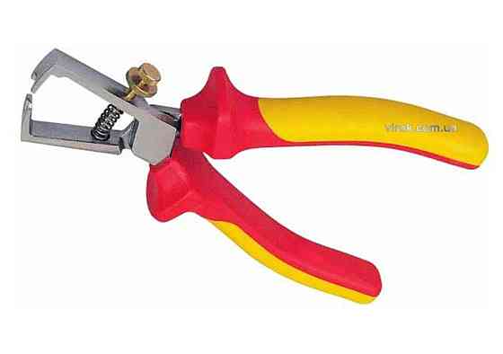 Щипці для зняття ізоляції діелектричні ізольвані STANLEY "MaxSteel" : L=170 мм, корпус VDE до DW Одеса