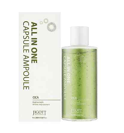 Капсульная сыворотка с центеллой All-In-One Cica Capsule Ampoule Jigott 200 мл Киев