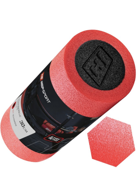 Масажний ролик (валик, роллер) EPE 30см Hop-Sport HS-E030YG червоний Київ - фото 7