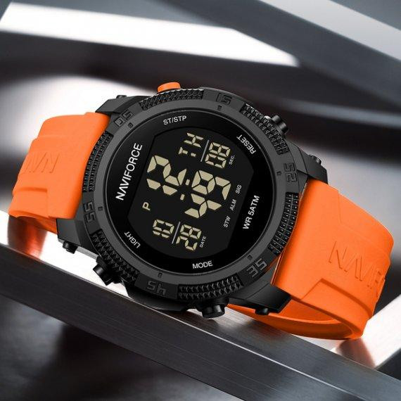 Часы мужские наручные Naviforce Europe (Orange) Винница - изображение 6
