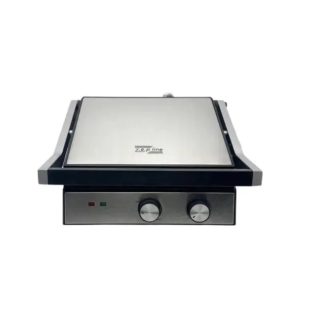 Гриль электрический прижимной Zepline 3500W со съемными пластинами контактный Коломыя - изображение 3