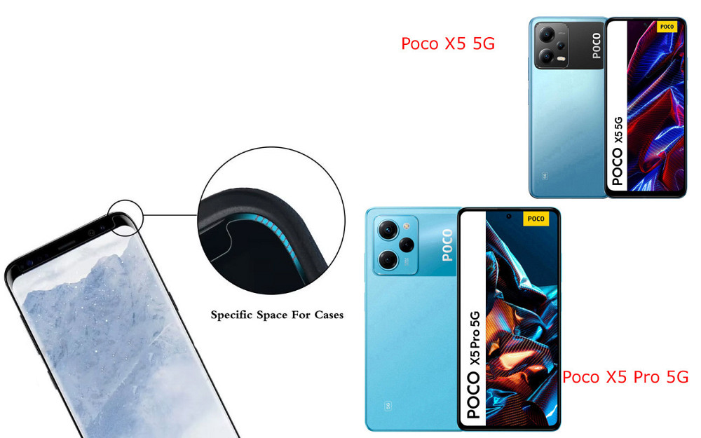Защитное стекло HyperGlass Pro для Poco X5 5G, Poco X5 Pro 5G – максимальная чувствительность и защита Киев - изображение 3
