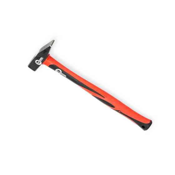 Молоток слюсарний 300 г фібергласова гумова ручка Мукачево