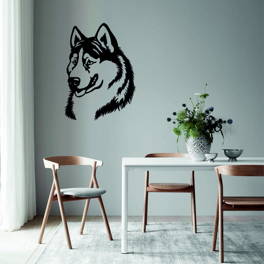 Декоративное настенное Панно «Хаски» , Декор на стену Киев - изображение 6