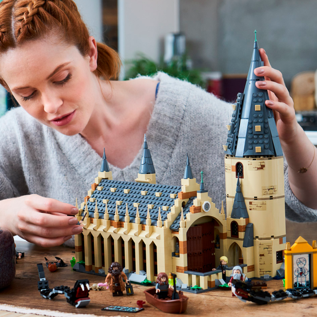 Конструктор Harry Potter Великий зал Гоґвортсу (75954), 878 деталей сумісний із lego-лего Запоріжжя - фото 4