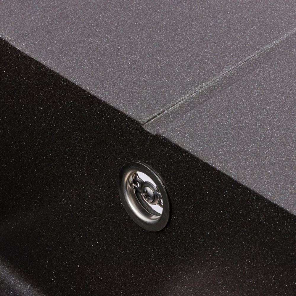 Гранітна мийка для кухні VALESO SOLID 7843 матова Моріон Коломыя - изображение 6