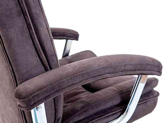 Офісне Крісло Керівника Richman California Morant 02 Хром М1 Tilt Коричневий Київ