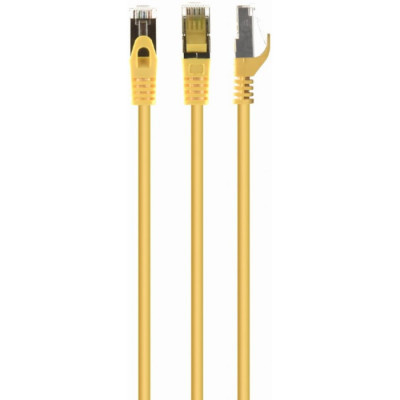Патч-корд 30м S/FTP Cat 6A CU LSZH yellow Cablexpert (PP6A-LSZHCU-Y-30M) Винница - изображение 1