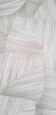 Обои виниловые на флизелине Sintra Adria метровые листья крупные 3д структурные зелено-серые Киев