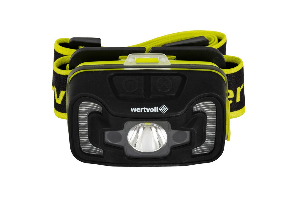 WERTVOLL Ліхтар налобний WERTVOLL 6 режимів датчик руху СREE LED/RED LED/COB LED IP65 Li-pol 18 Киев - изображение 3