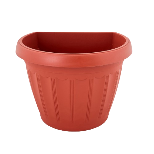 Вазон Терра настінний 27*19,5см теракот Алеана Житомир - фото 1