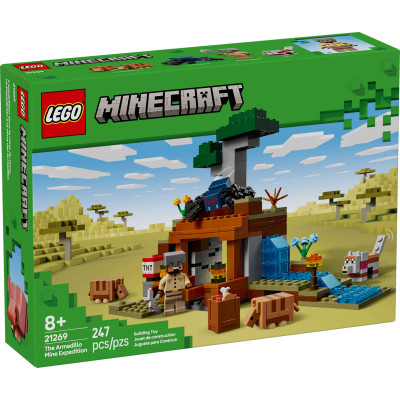 Конструктор LEGO Minecraft Шахтна експедиція Броненосець (21269) Вінниця - фото 1