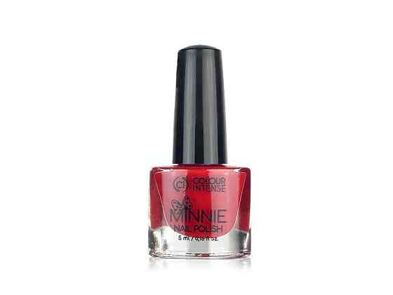 Лак д/нігтів MINNIE 136 enamel red velvet 5мл ТМ COLOUR INTENSE Київ