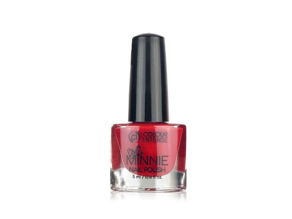 Лак д/нігтів MINNIE 136 enamel red velvet 5мл ТМ COLOUR INTENSE Київ - фото 1