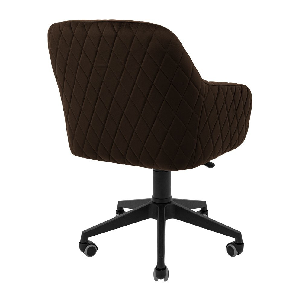 Стілець крісло м'який LibertyDesign U Jasmine 28 Piastra Roll Пластик Темно-коричневий Київ - фото 4