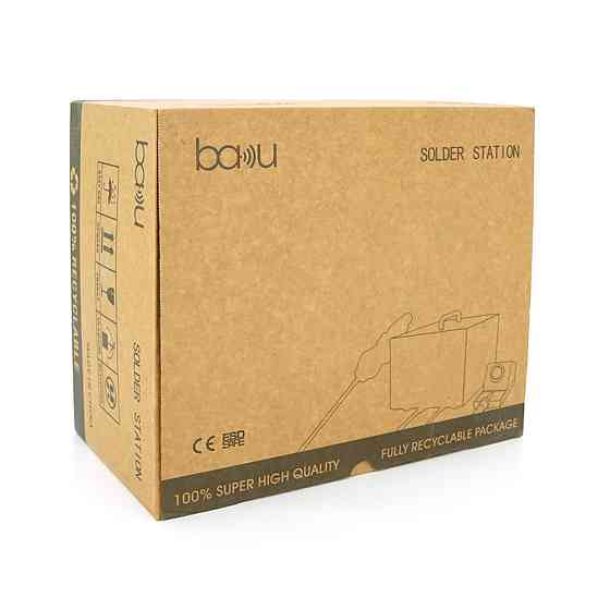 Паяльная станция BAKU BA-942C с цифровой индикацией на фен и на паяльник, DC:110-240V, 4A,1000W, 5 кг Киев