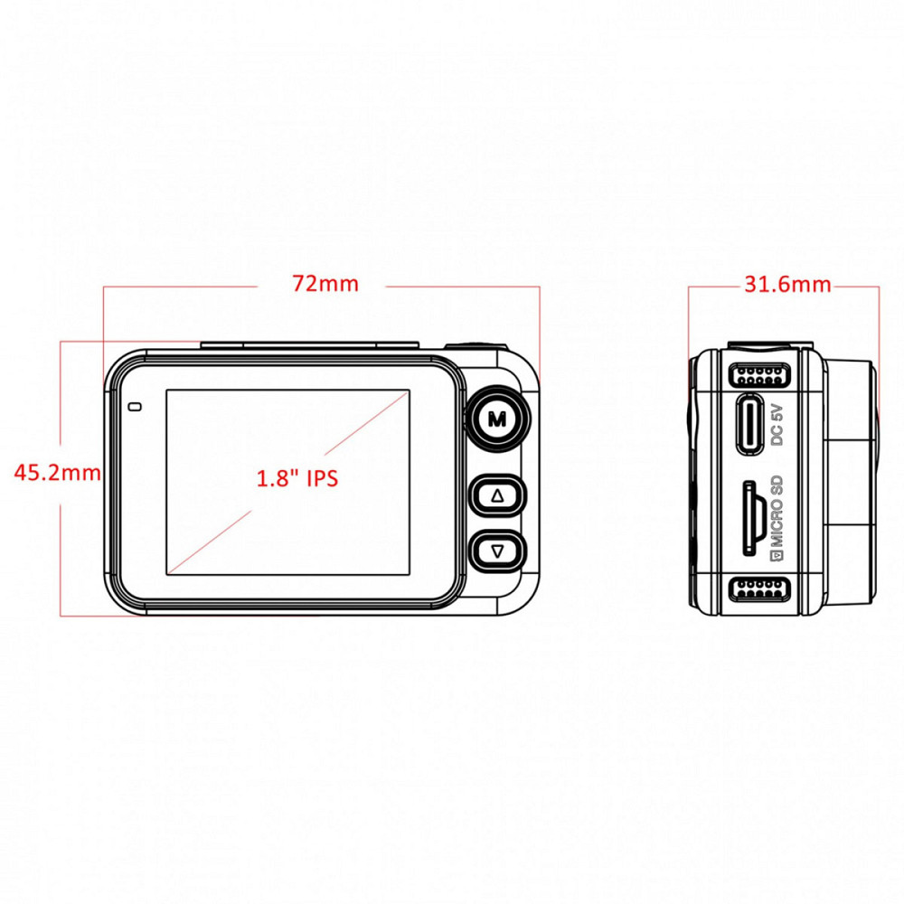 Відеореєстратор Aspiring Expert 9 Speedcam, WI-FI/GPS/2K/2 camers Вінниця - фото 8
