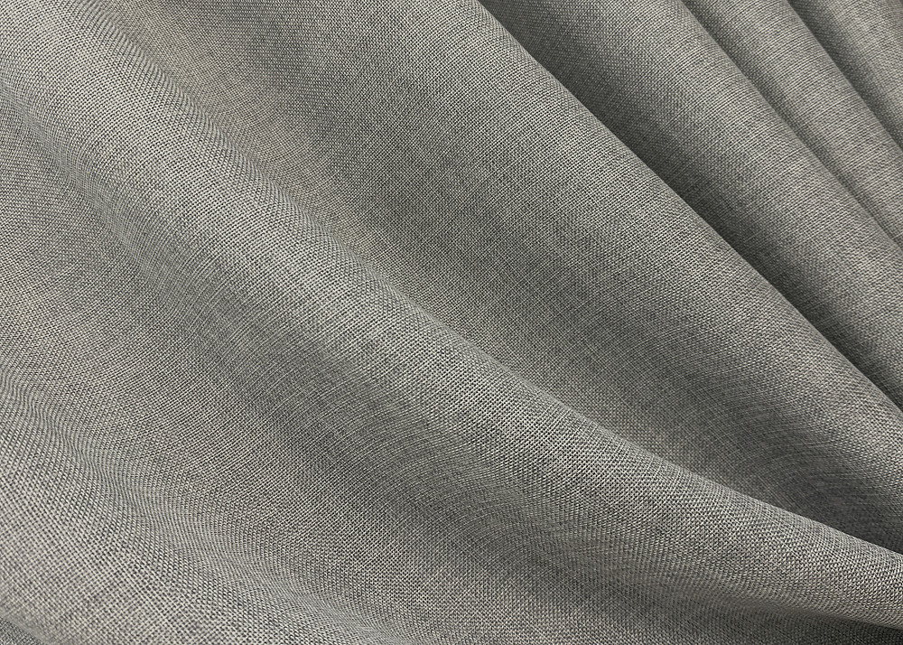 Комплект готових штор VR-Textil Льон Мішковина № 1016ш Світло-сірий 100х270 см 2 шт (31-326) Київ - фото 6