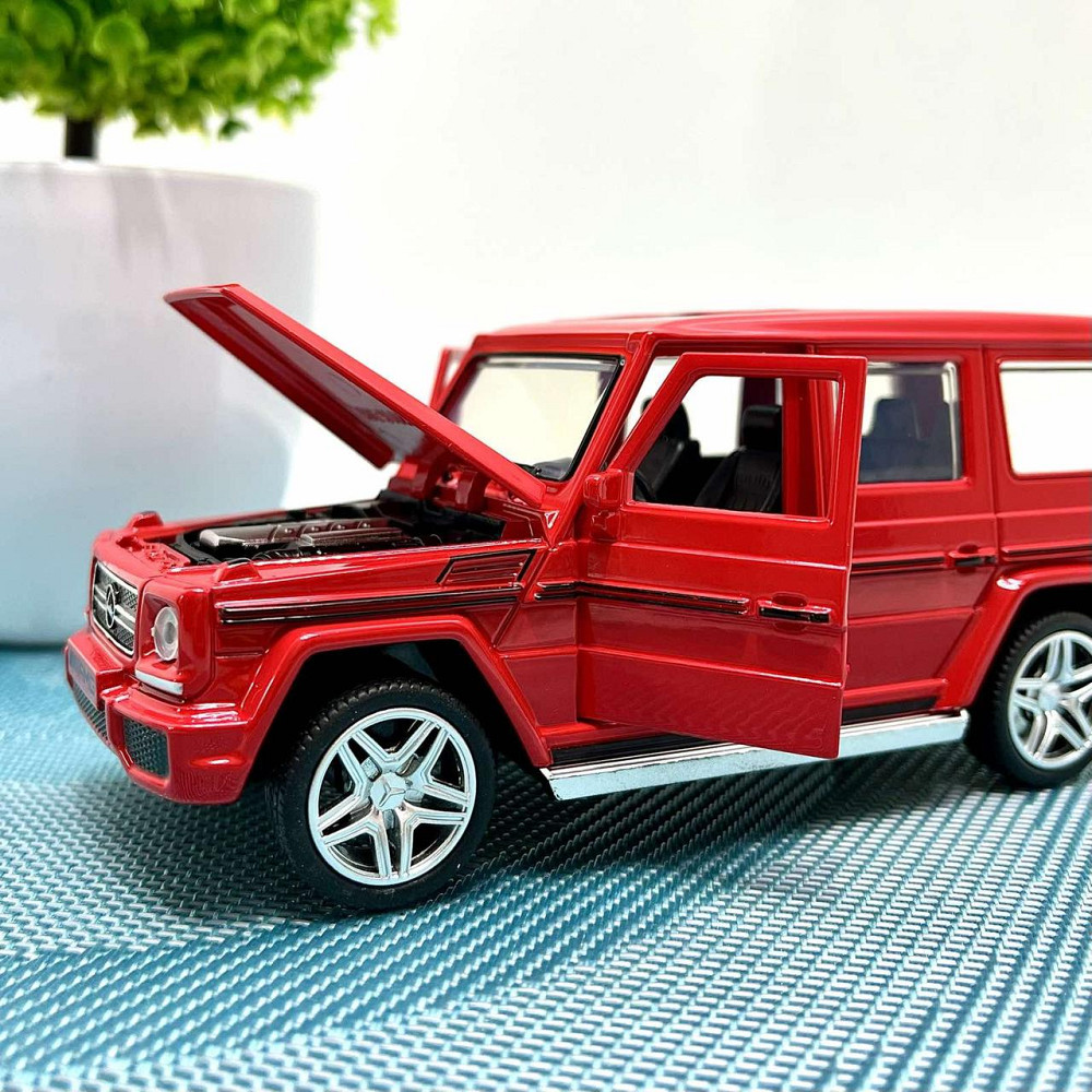 Машина TK Uniion Group Auto Expert Mercedes Gelonendewagen Гелендваген 1:32 Червона (LF - 16127) Чернігів - фото 7