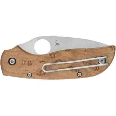 Ніж Spyderco Chaparral Slipit Birdseye Maple CTS XHP Wood (C152NLWDP) Вінниця