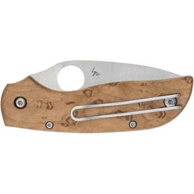 Нож Spyderco Chaparral Slipit Birdseye Maple CTS XHP Wood (C152NLWDP) Винница - изображение 2