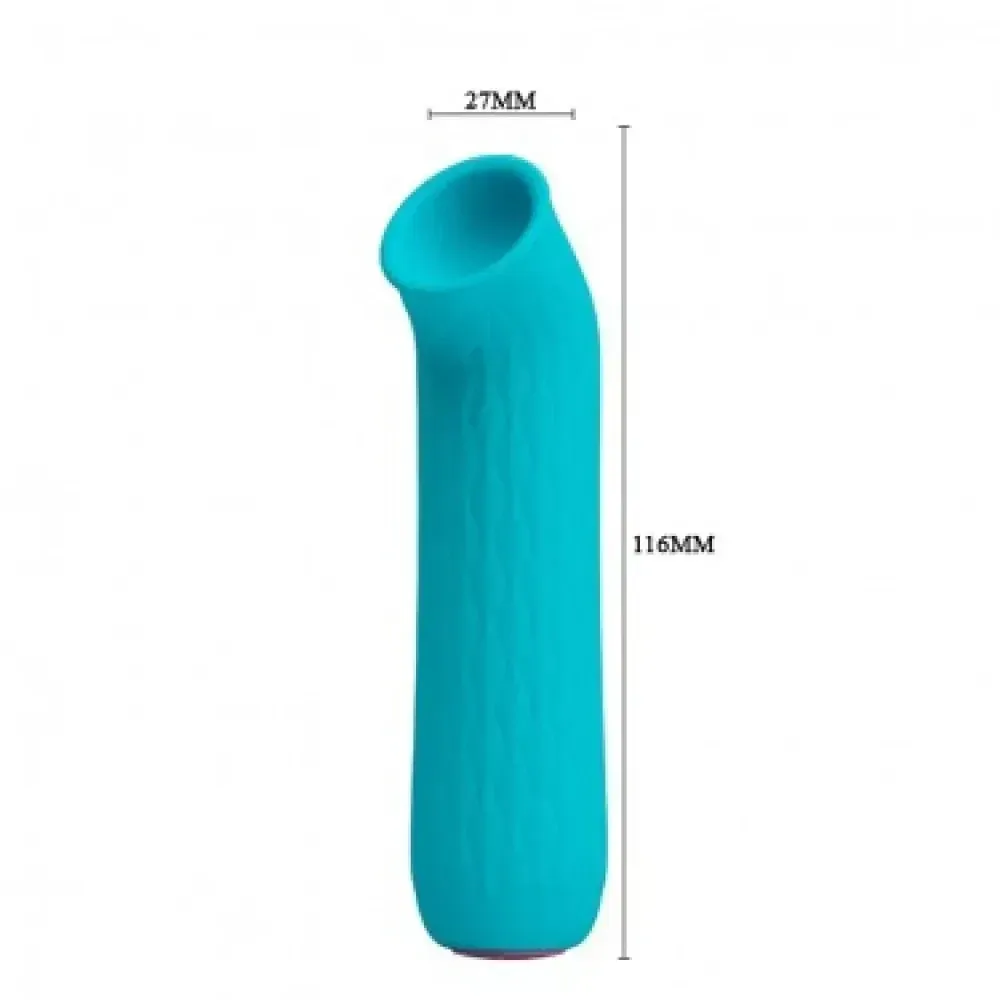 Вакуумний стимулятор Pretty Love Ford, блакитний, 11,6 × 2,3 см Sex Aura Київ - фото 4