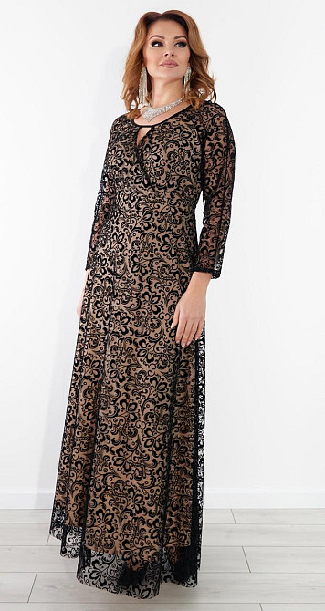 Длинное нарядное платье большого размера (50) Киев - изображение 2