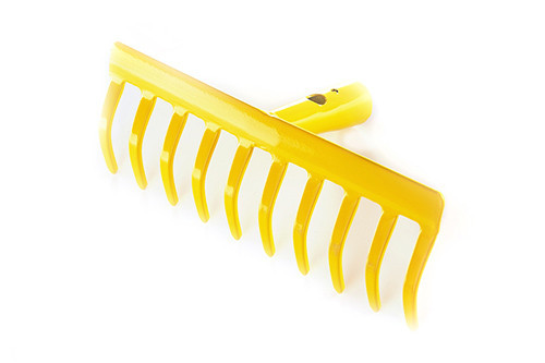 Граблі прямі 245×88мм 10 зубів СИЛА Київ - фото 1