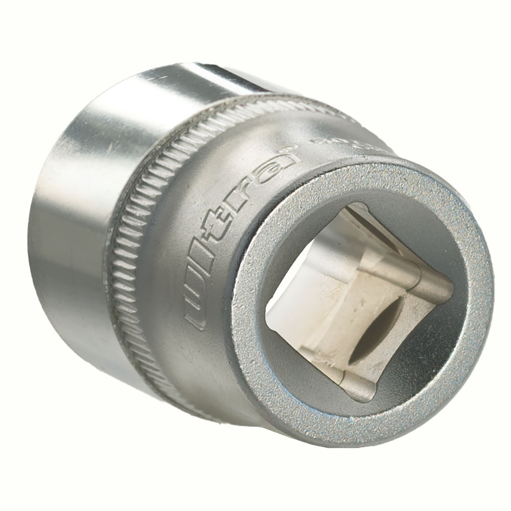 Насадка шестигранна коротка 1/2" 22 мм CrV ULTRA (6070222) Київ - фото 7