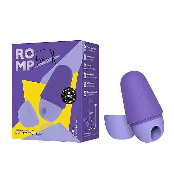 Вакуумный клиторальный стимулятор Romp Free X Sex Aura Киев