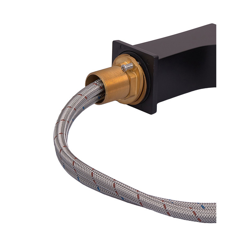 Черный смеситель для умывальника Koer KB-10007-05 (KR3439) Харьков - изображение 5