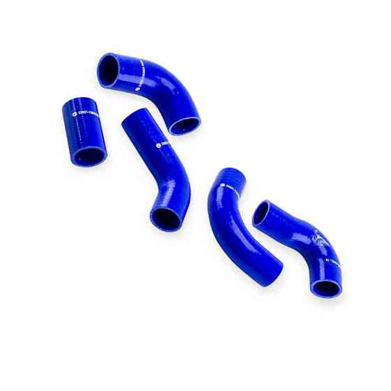 Патрубок радиатора ГАЗ (406) силикон (к-кт 5 шт) Мукачево