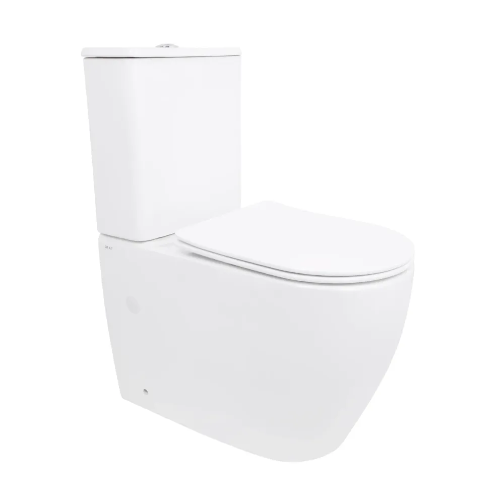 Унітаз підлоговий Qtap Evia Ultra Quiet 630×350×795 мм із сидінням Soft-close, White QTEVI27W49258 Київ - фото 11