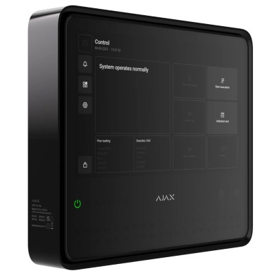 Модуль управління розумним будинком Ajax EN54 Fire Hub black Вінниця - фото 2