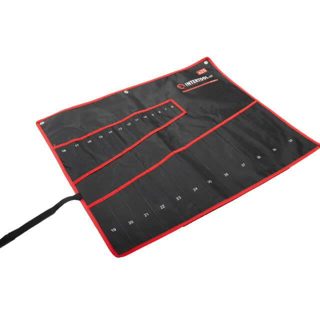 Чохол для гайкових ключів 25 кишень INTERTOOL BX-9011 Киев - изображение 2