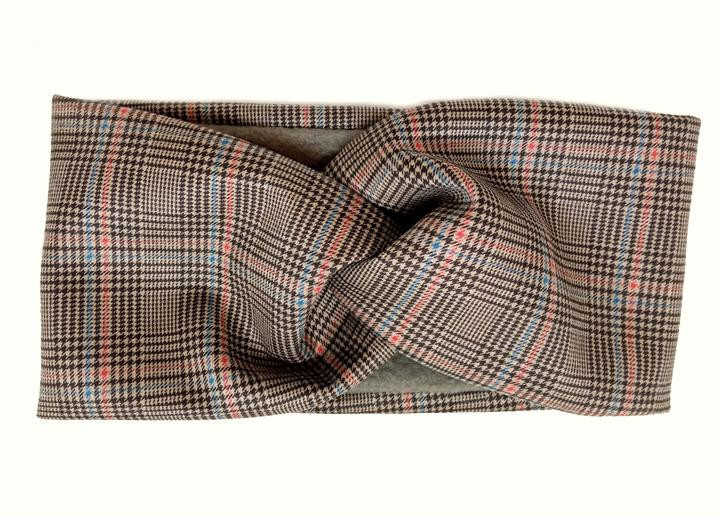 Повязка на голову утепленная клетка Киев - изображение 1