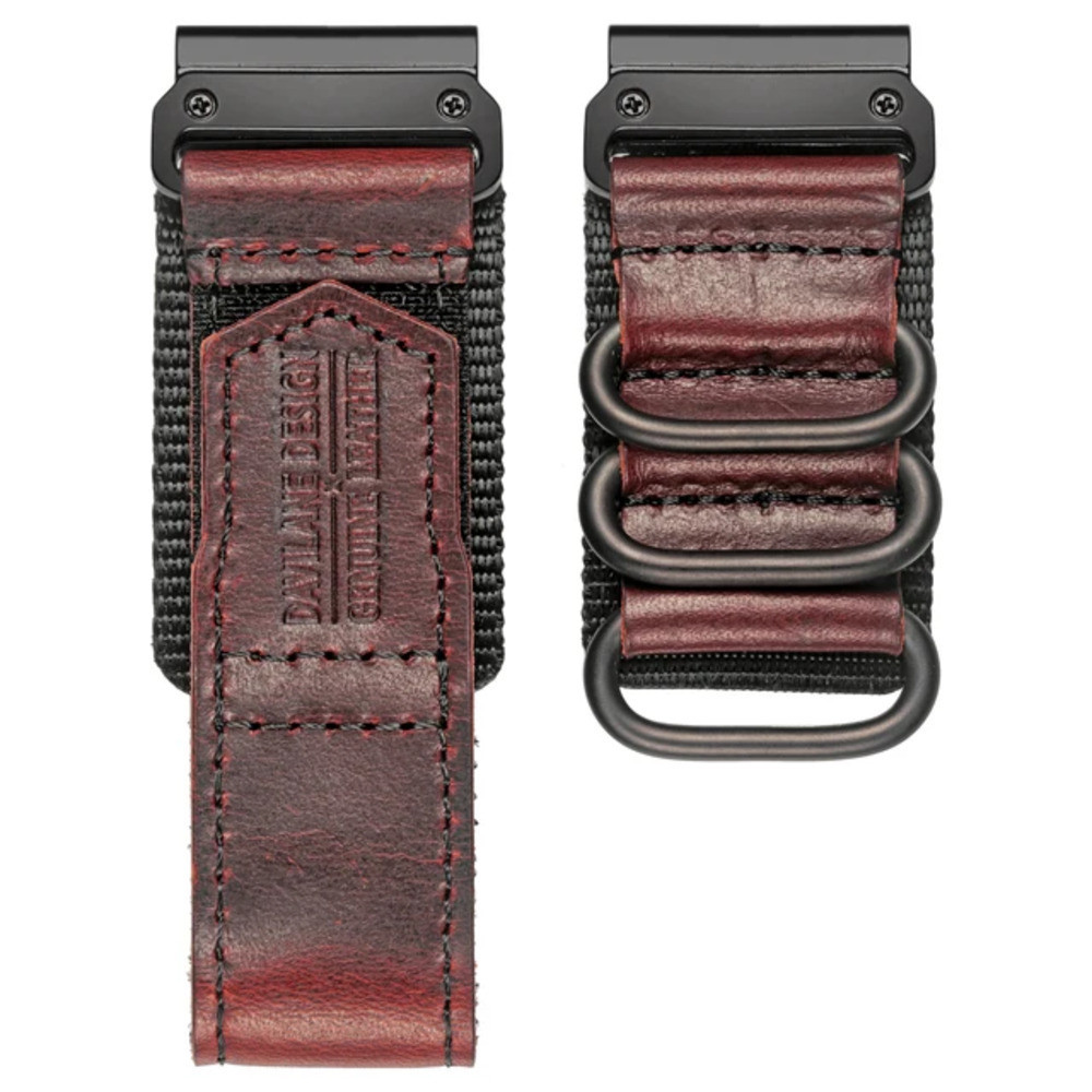 Ремешок для часов Hemsut HGA137 Mens leather Garmin Brown 22 mm SBR Киев - изображение 1