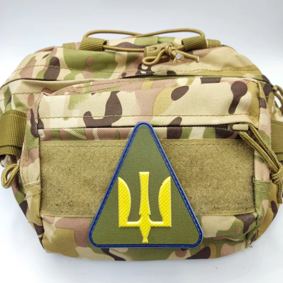 Патч / шеврон Повітряні сили ЗСУ олива Запоріжжя