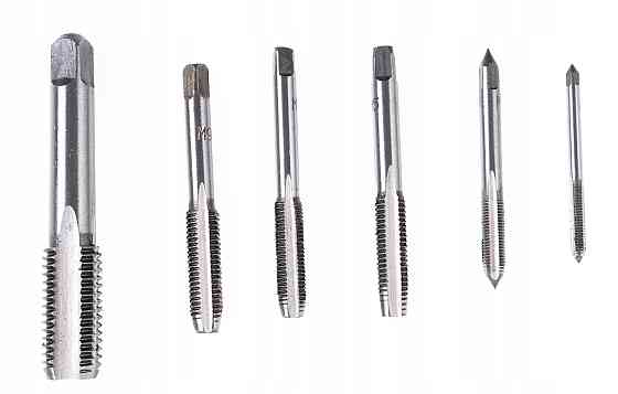 Набір мітчиків та плашок М2-М18 110 предметів, метричне різьблення JBC-M110-1 Одесса