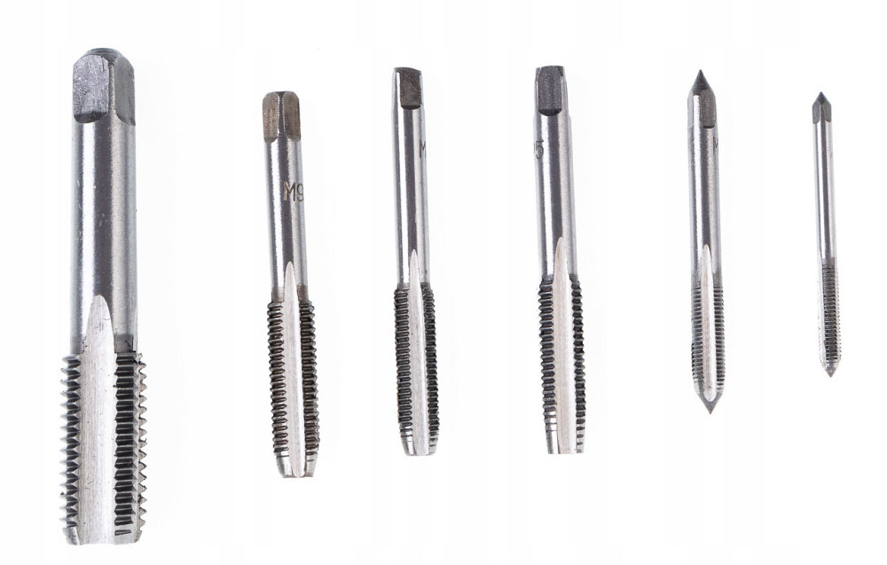 Набір мітчиків та плашок М2-М18 110 предметів, метричне різьблення JBC-M110-1 Одеса - фото 6