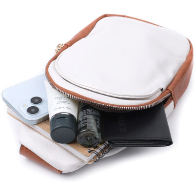 Сумка Vintage Жіноча через плече з екошкіри Біла (22779) Вінниця - фото 2