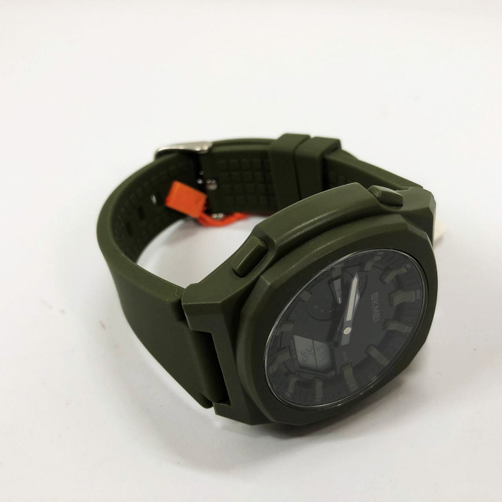 Водонепроникний годинник SKMEI 2091AGWT, Годинники для військовослужбовців, Брендові TB-582 чоловічі годинники Київ - фото 9