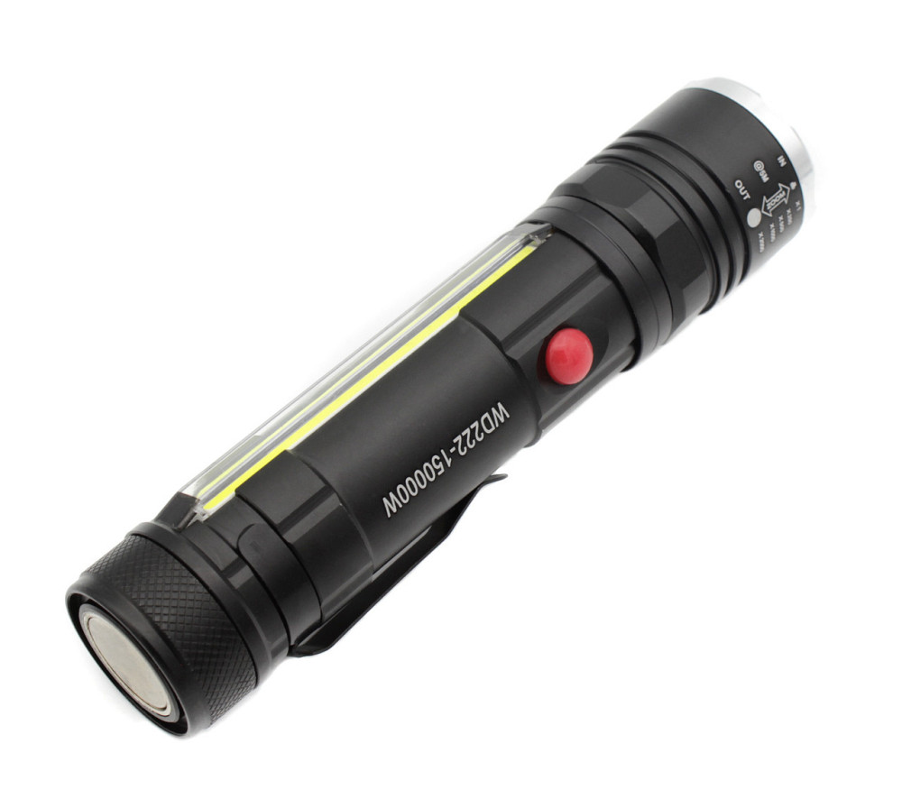 Ручной фонарь Police RB222, T6-26, microUSB, Боковая подсветка, Zoom, магнит Днепр - изображение 5