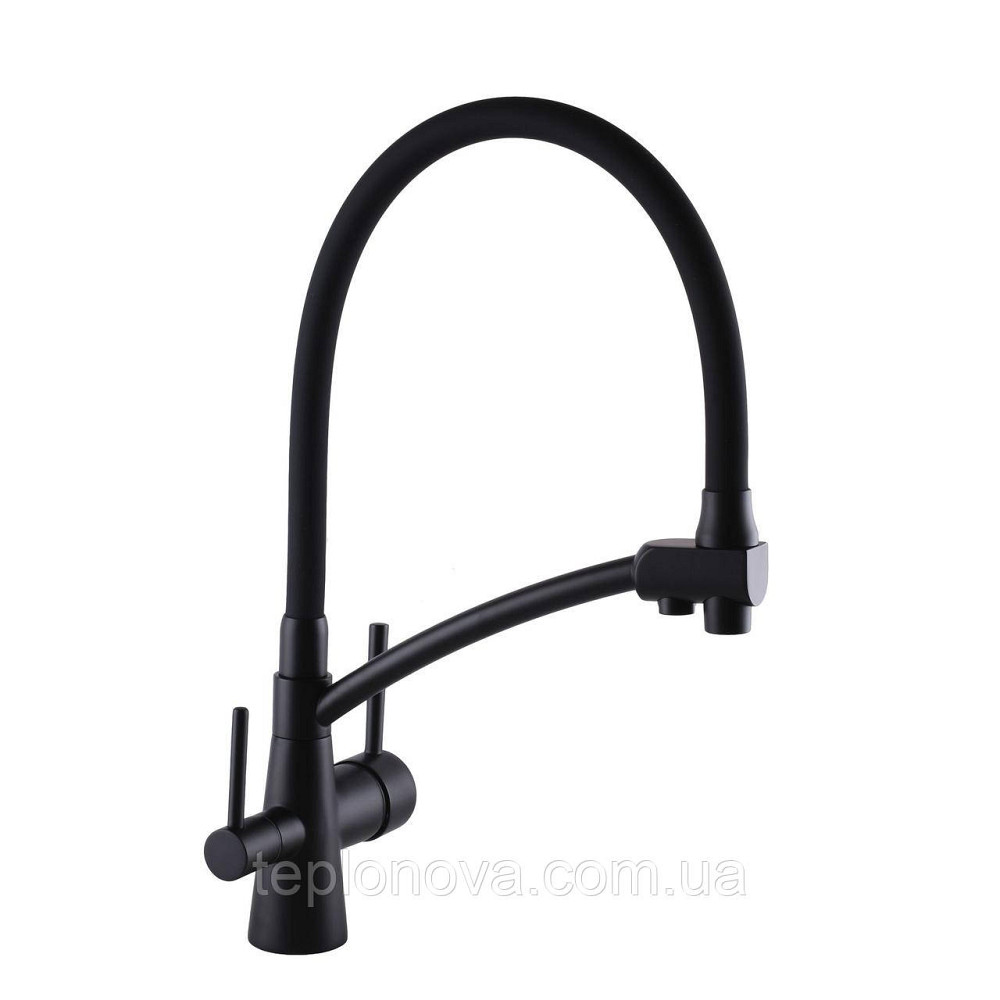 Смеситель для кухни под осмос Globus Lux LAZER GLLR-0700-10-BB Черновцы - изображение 5