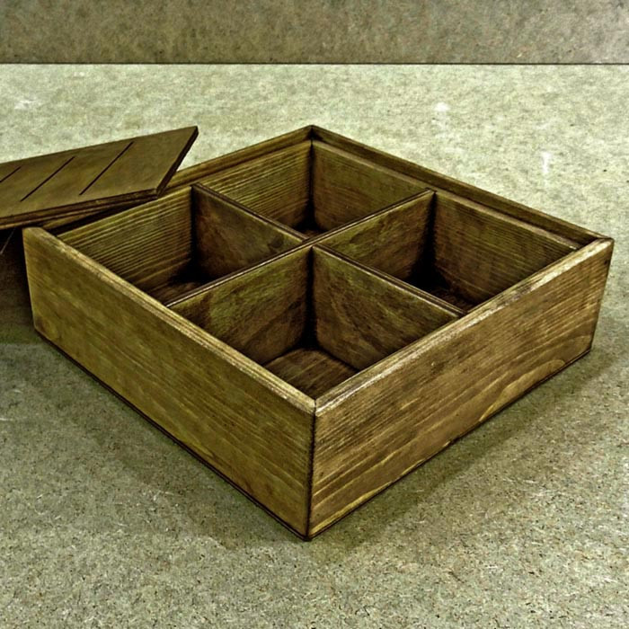 Менажниця дерев'яна "Тако" мускат Миколаїв - фото 1