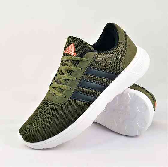 Кросівки Adidas Чоловічі Зелені Хакі Адідас BOOST (розміри: 41,42,44) Відео Огляд Дніпро